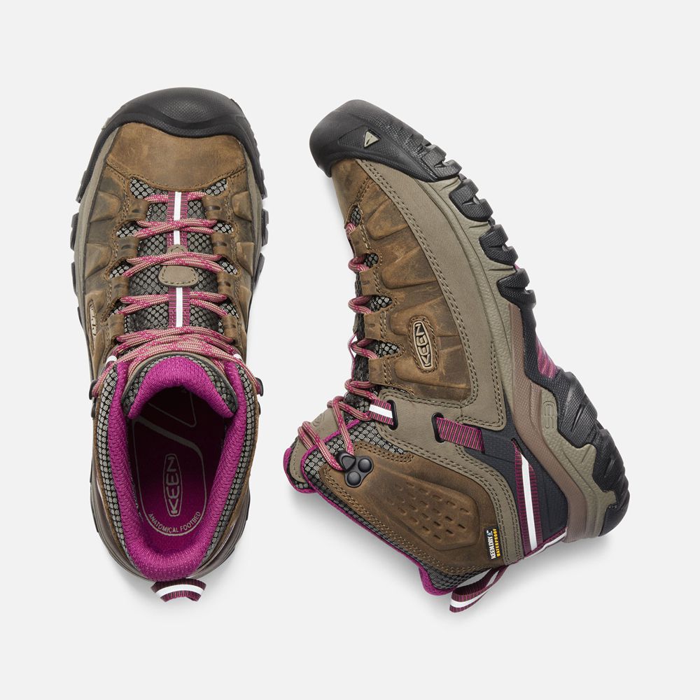 Keen Vandringskängor Dam Bruna - Targhee Iii Waterproof Mid - 093248HUL